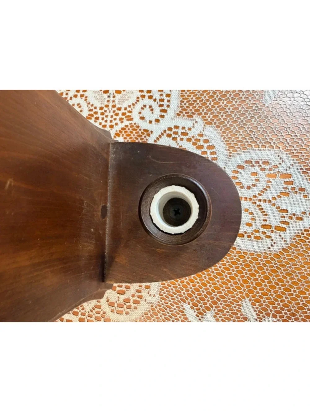 Vintage Wooden Wall Sconce Shelf Candle Holder Rustic Farmhouse Decor